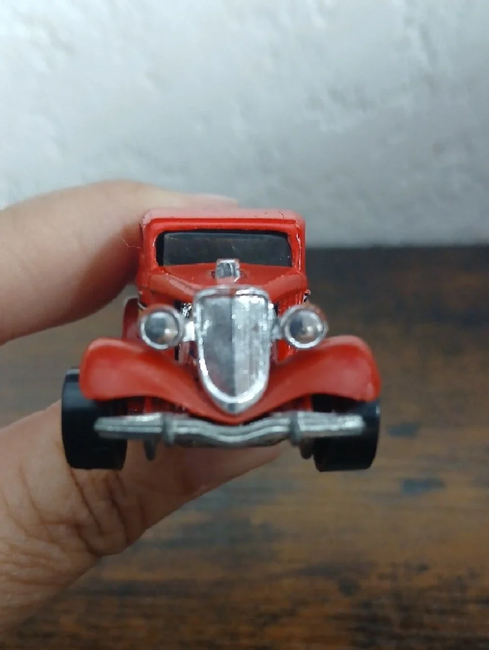 Hot Wheels 1986 ZZ Top 3 Window '34 Ford Coupe Red Rock N Roll Car